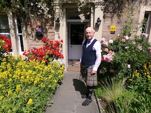 Majoituspaikan julkisivu