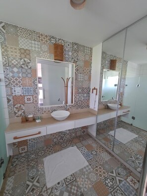 Apartamento Deluxe 218 | Salle de bain