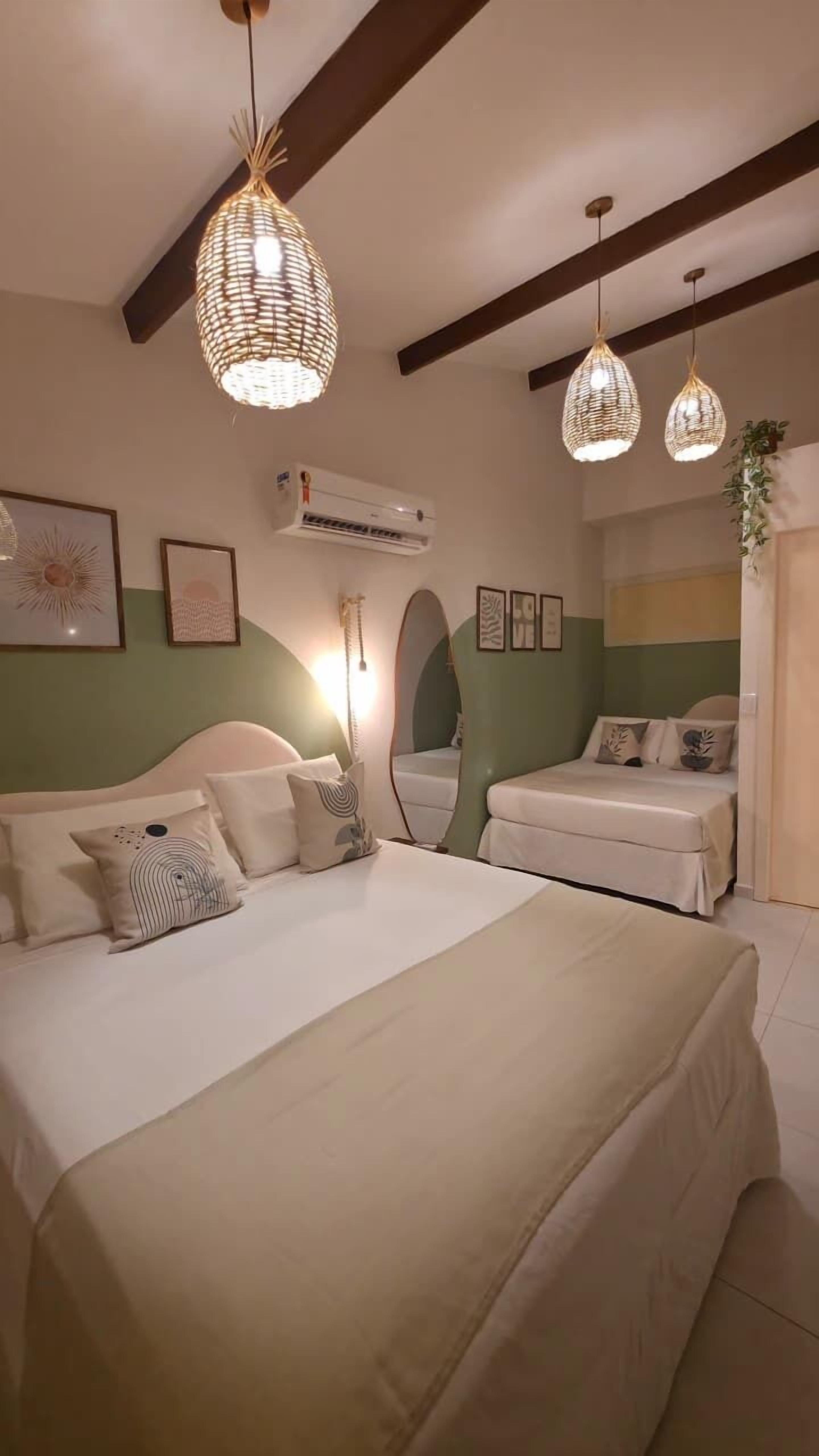 Apartamento | Cortinas blackout, Wi-Fi de cortesia, roupa de cama