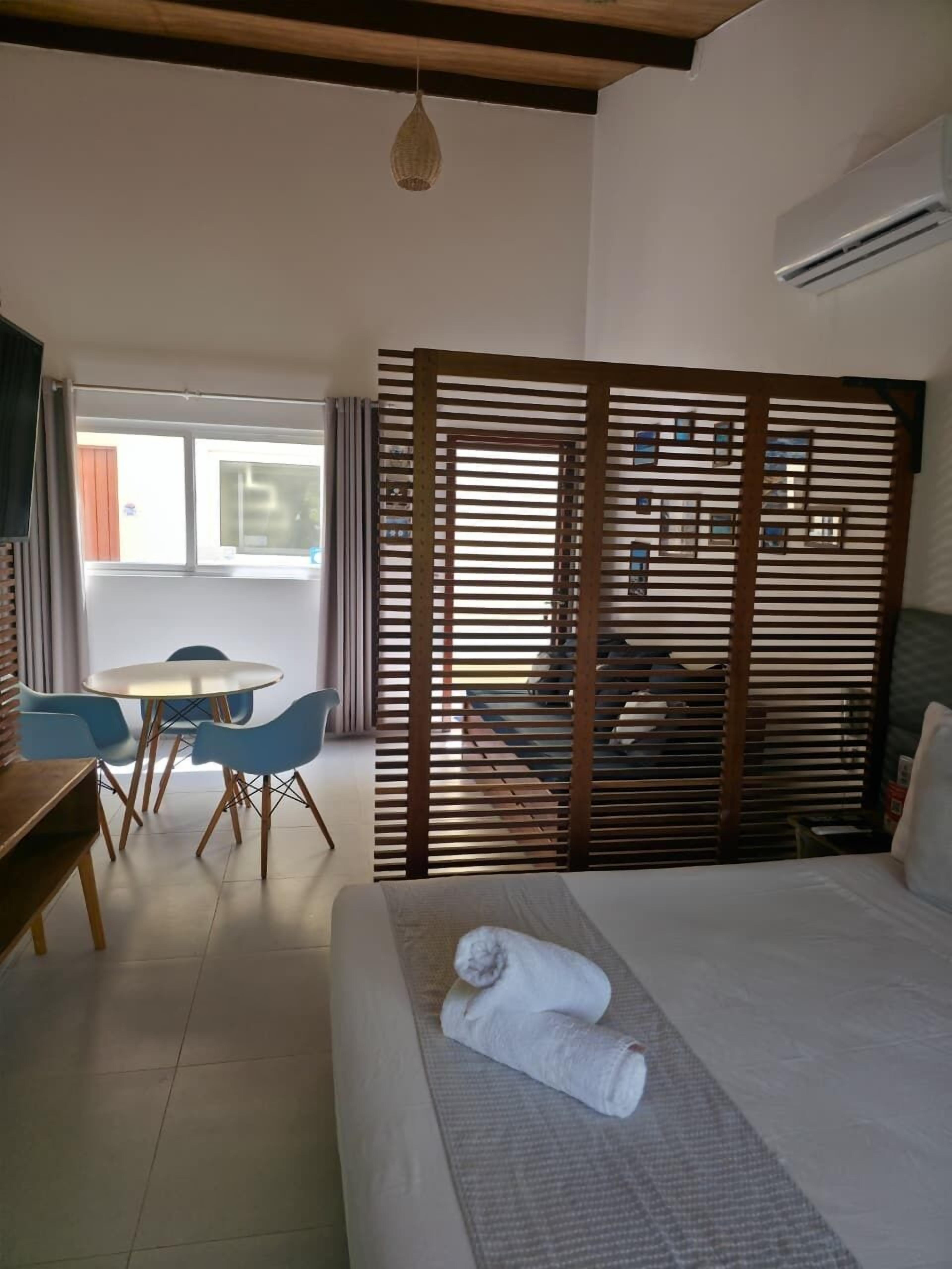 Apartamento Deluxe 218 | 遮光窗帘、免费 WiFi、床单