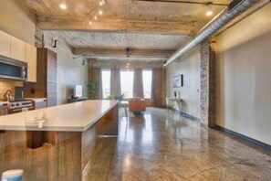 Radiant Downtown Luxury Loft | Shared kitchen