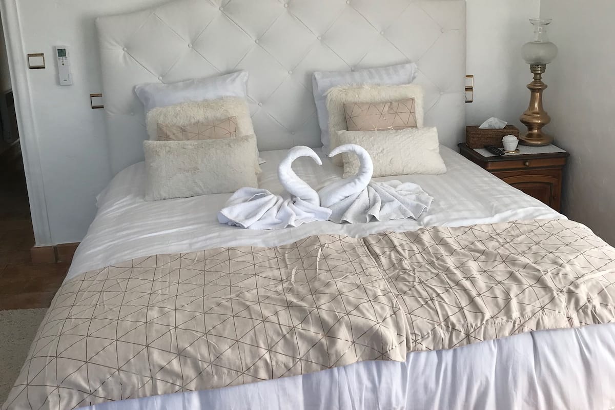 Honeymoon suite (Luce) | 1 slaapkamer, lakens van Egyptisch katoen, luxe beddengoed