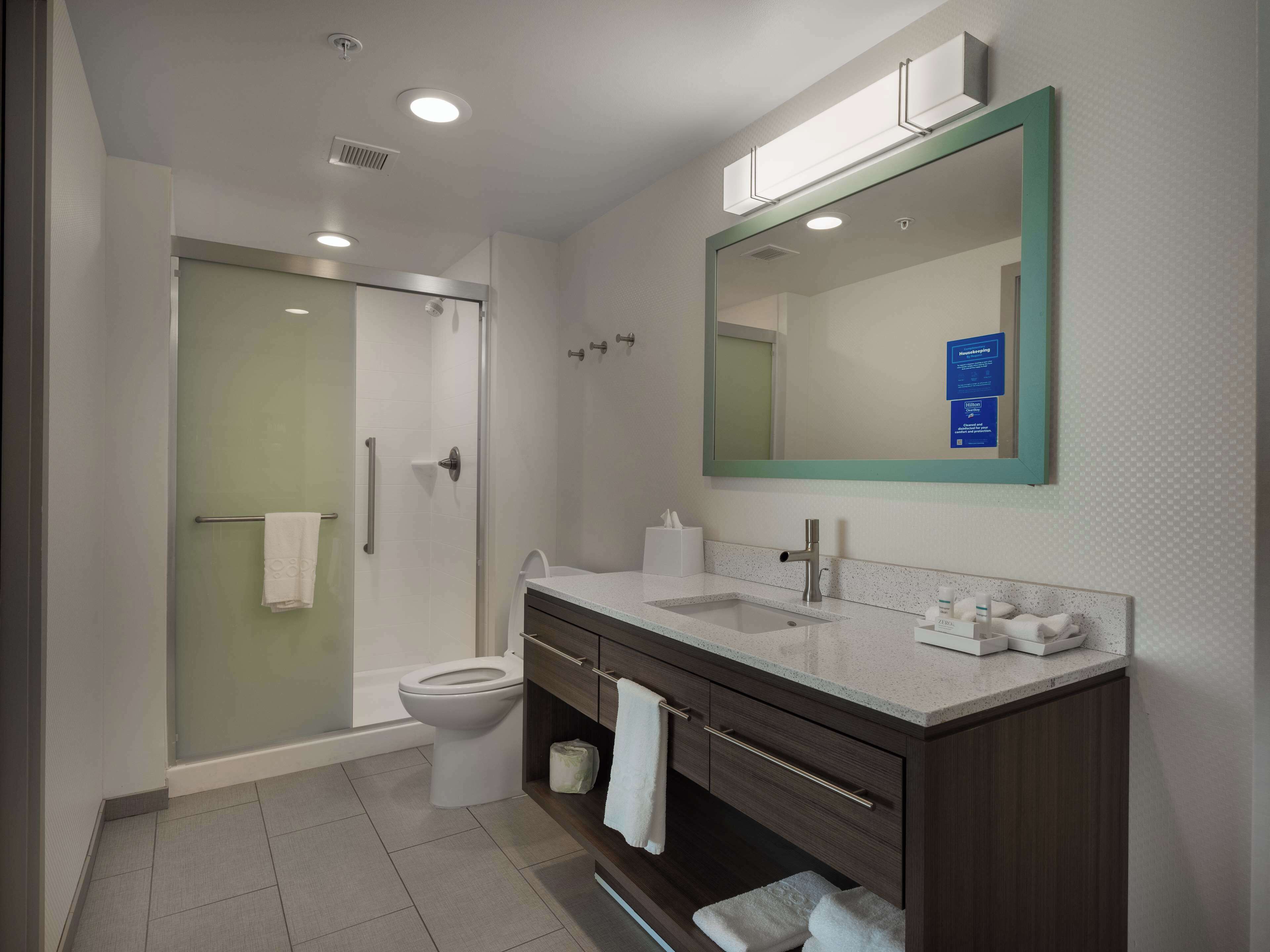 suite, 1 bedroom, non smoking | bathroom shower