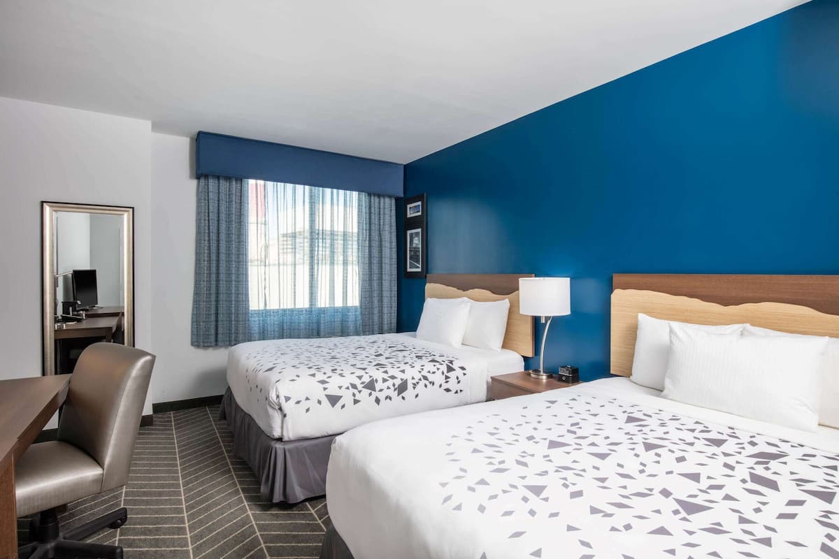 Room, 2 Queen Beds, Accessible, Non Smoking (Mobility) | Blackout drapes, soundproofing, iron/ironing board, free WiFi
