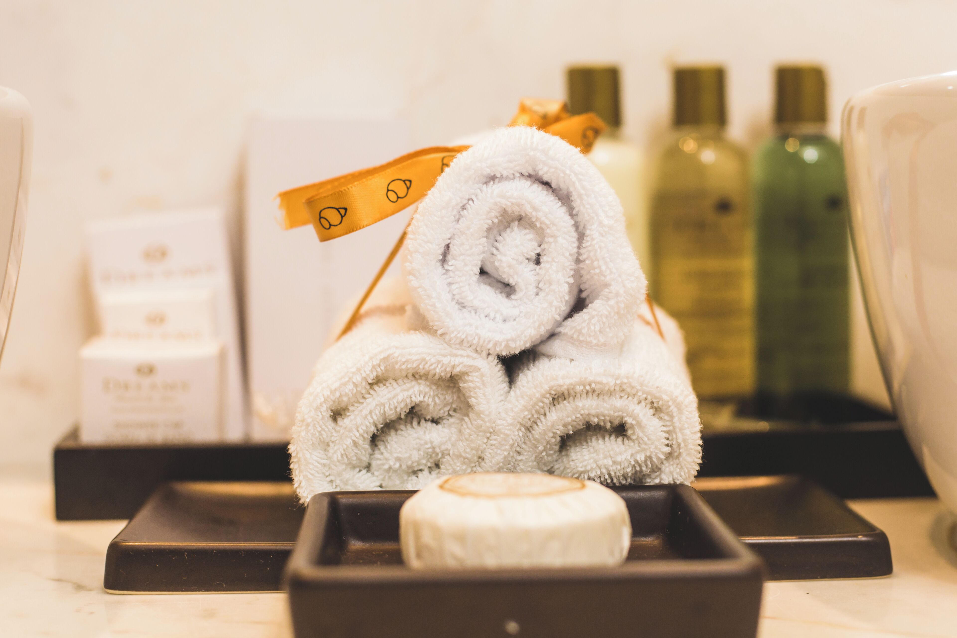 shower, rainfall showerhead, eco-friendly toiletries, hair dryer