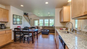 Stovetop, dishwasher, cookware/dishes/utensils