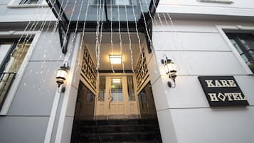 Fassade der Unterkunft
