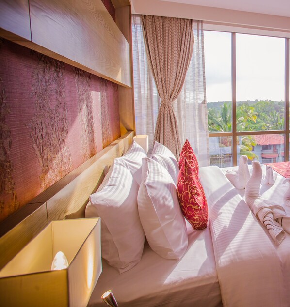 Habitación Grand doble | Ropa de cama de alta calidad, minibar, caja fuerte