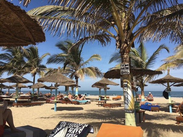 Private beach nearby, sun-loungers, beach umbrellas, beach towels