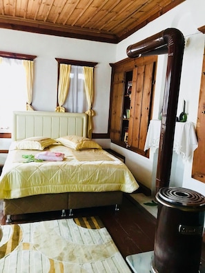 Iron/ironing board, cots/infant beds, free WiFi, bed sheets