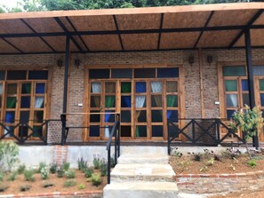 Fassade der Unterkunft