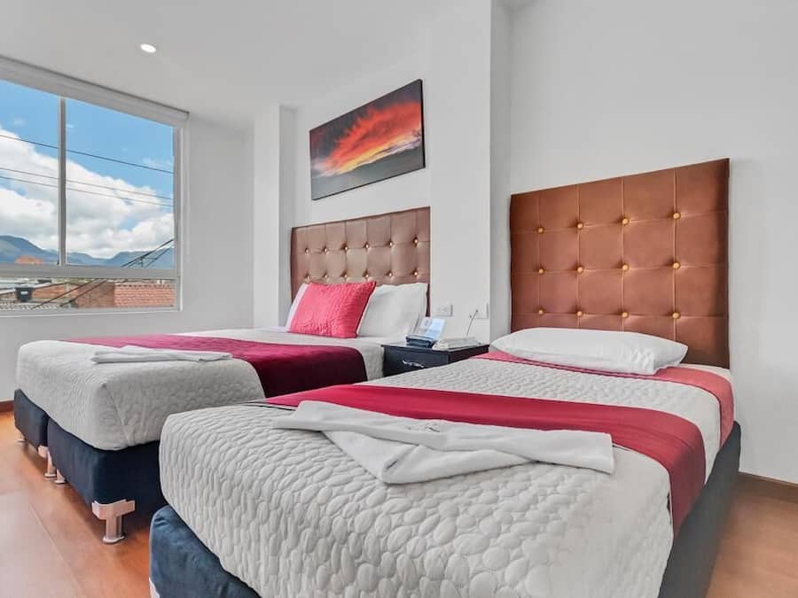 Free WiFi, bed sheets