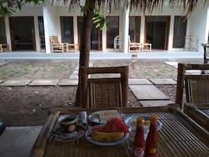 Breakfast area - Sammy Cottage Senggigi (Kuta)
