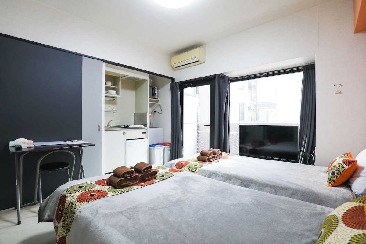 1 bedroom, individually decorated, desk, blackout curtains