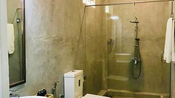 Ducha, toallas