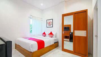 Deluxe Double Room | Bilik Mandi | Pancuran mandi, tuala disediakan