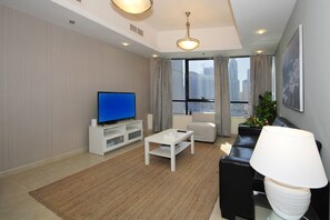 Living room - Signature Holiday Home - Al Waleed JLT (Dubai)