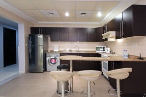 Private kitchen - Signature Holiday Home - Al Waleed JLT (Dubai)