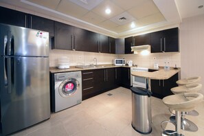 Private kitchen - Signature Holiday Home - Al Waleed JLT (Dubai)