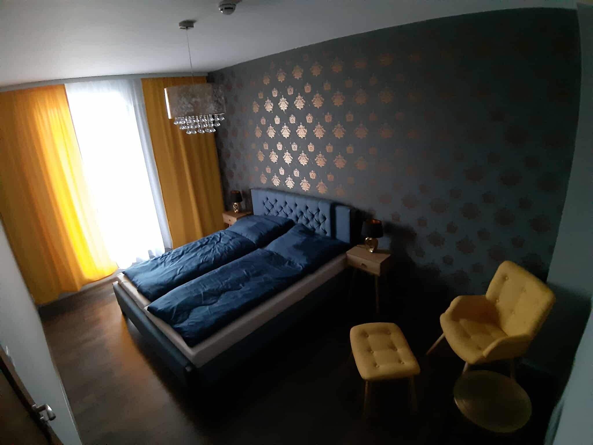 Apartment, 1 Bedroom, Kitchen, City View | Minibar, in-room safe, desk, laptop workspace