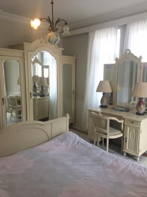Premium bedding, down duvets, individually decorated