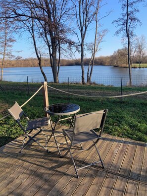 Chalet, Lake View, Lakeside | Terrace/patio