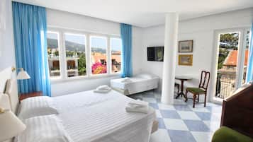 Minibar, in-room safe, desk, blackout curtains