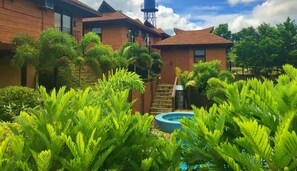 Vue sur le jardin