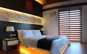 设计客房, 1 张大床 | 迷你吧、客房内保险箱、特色装修、特色家居