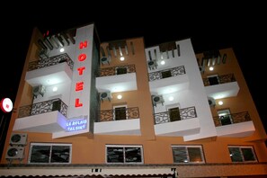 Façade de l’hébergement