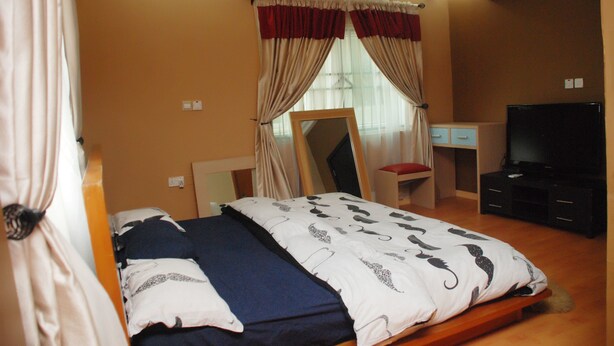 Iron/ironing board, WiFi (free), bed sheets