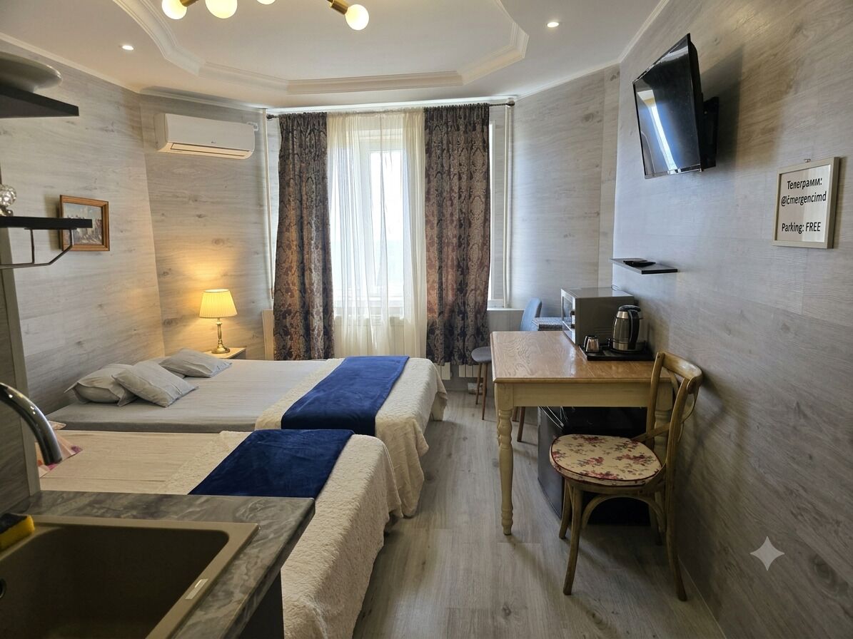 Classic Quadruple Room | Premium bedding, soundproofing, free WiFi, bed sheets