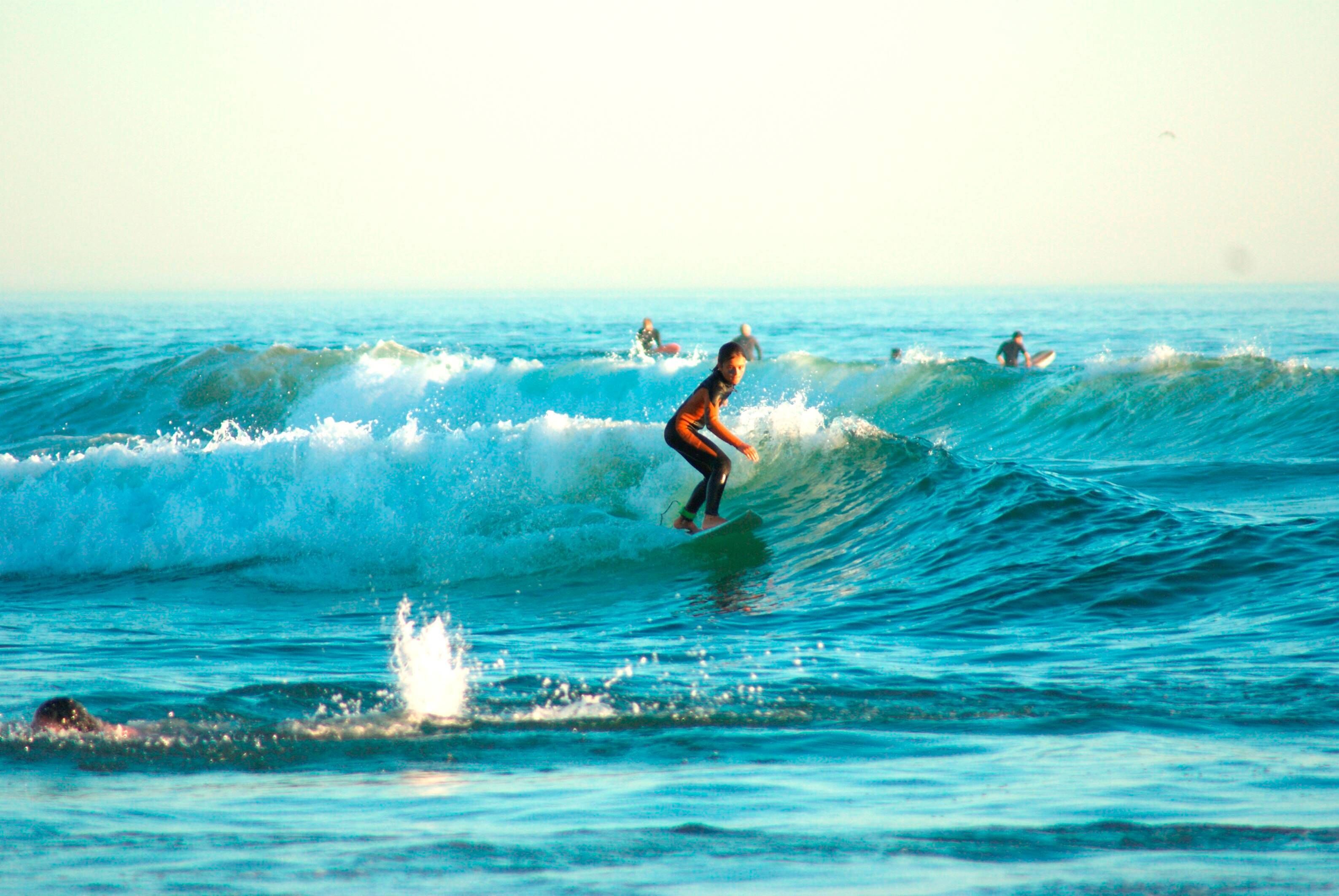 on the beach, white sand