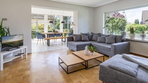 Design Apartment | Living area - heideferienwohnung.de (Walsrode)