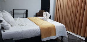 Iron/ironing board, rollaway beds, free WiFi, bed sheets