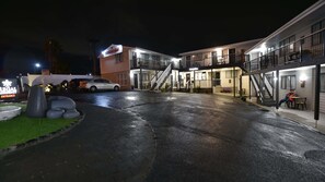 Front of property – evening/night