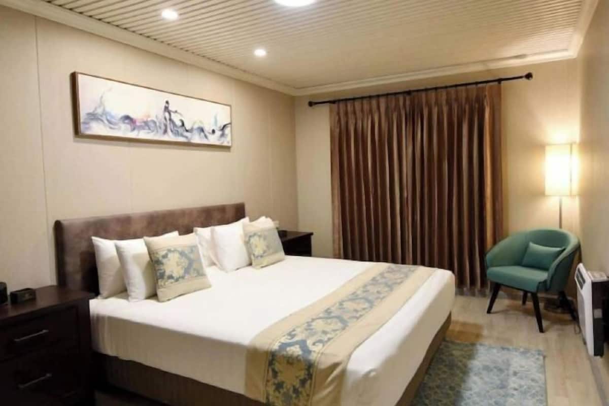 1 quarto, roupas de cama premium