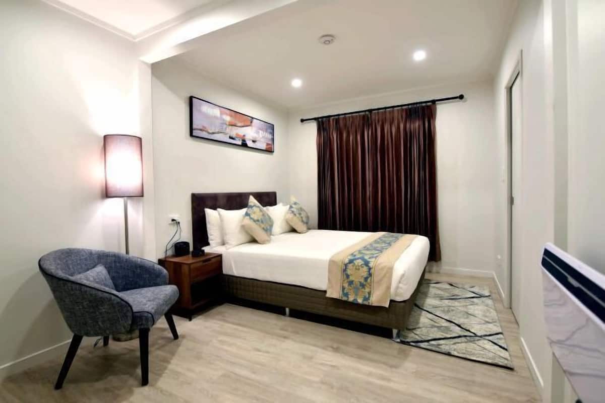 1 quarto, roupas de cama premium