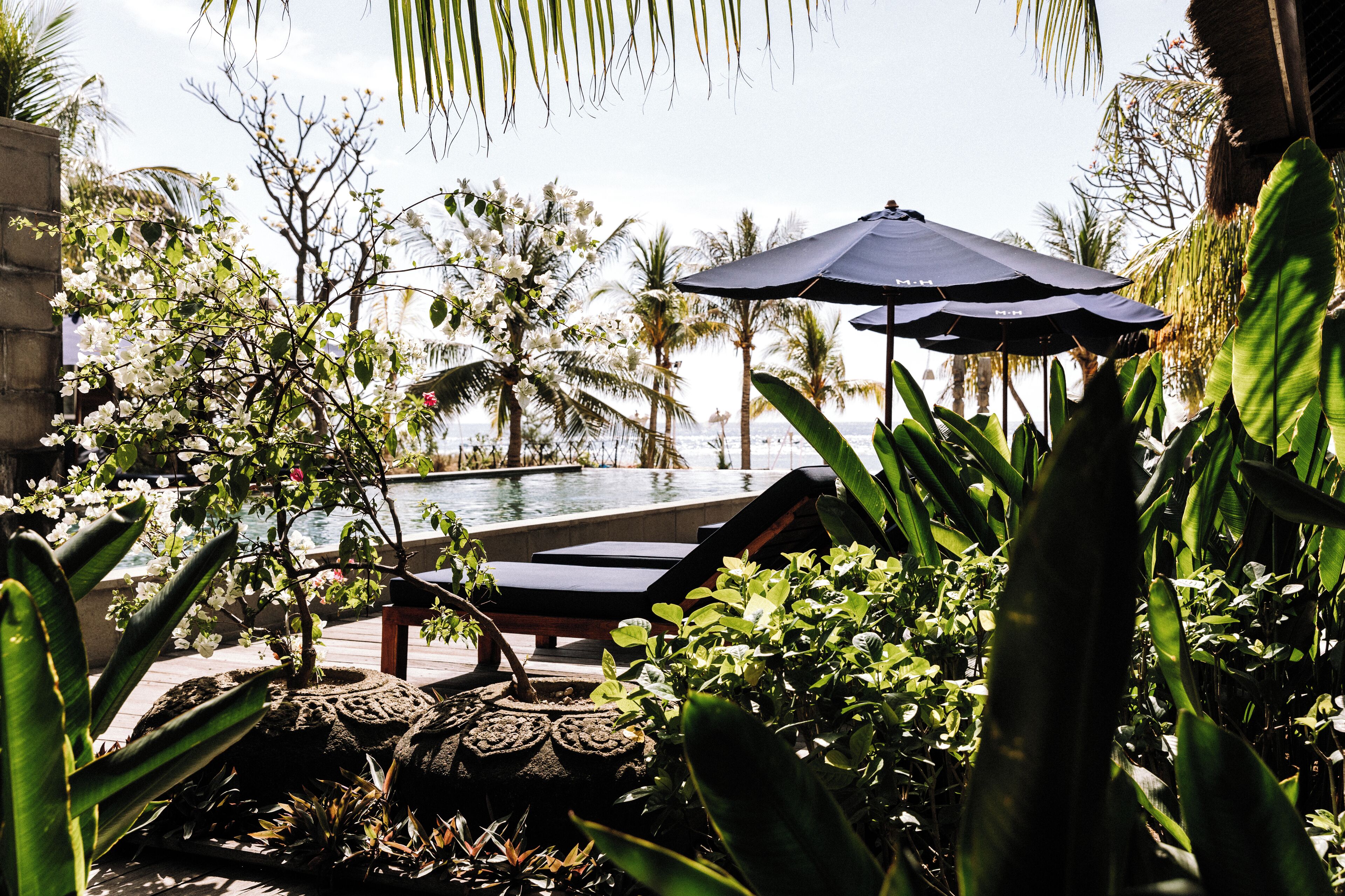 Villa, Terrasse, Gartenblick | Strand-/Meerblick