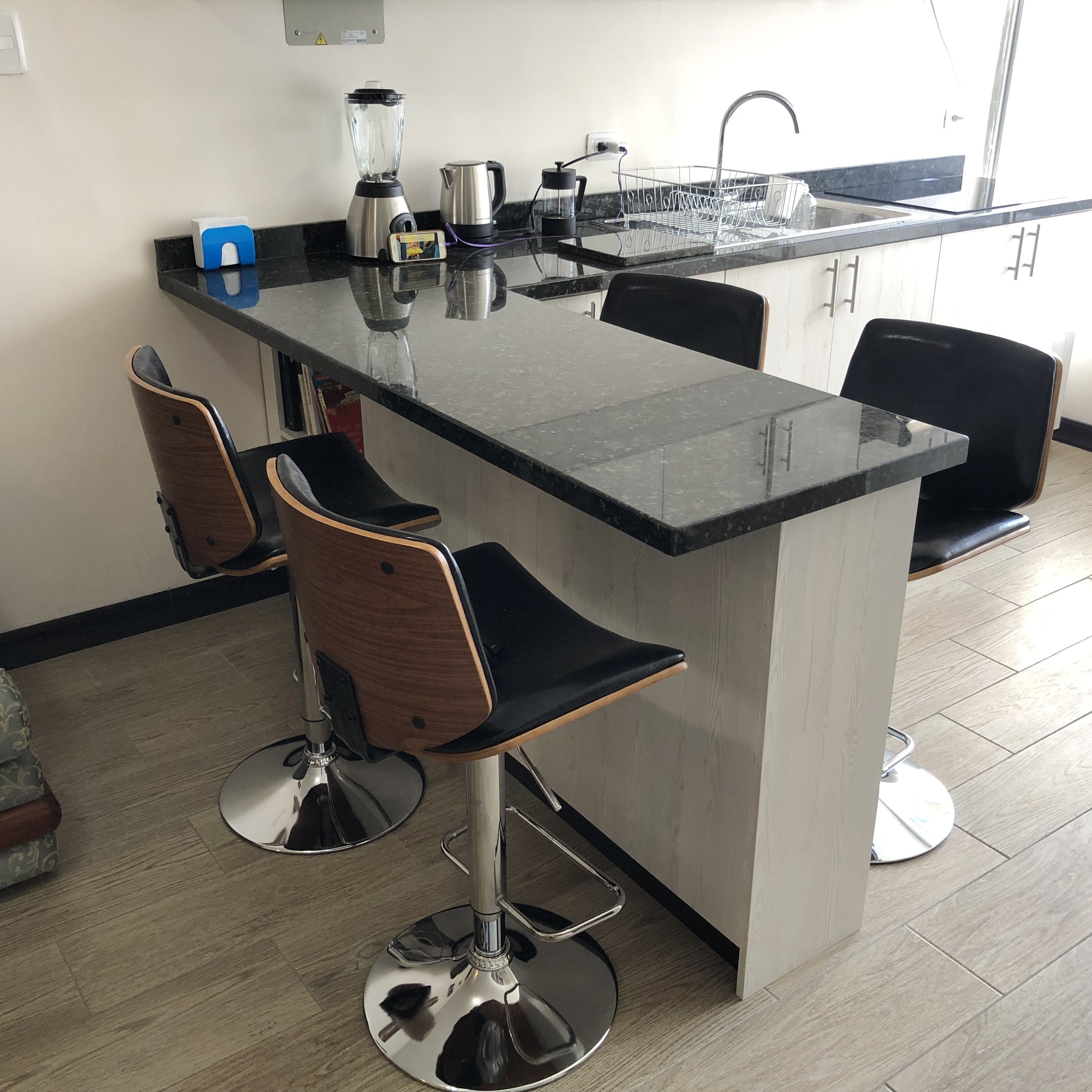 Standard Apartment, 2 Bedrooms | Private kitchen | Fridge, microwave, stovetop, electric kettle