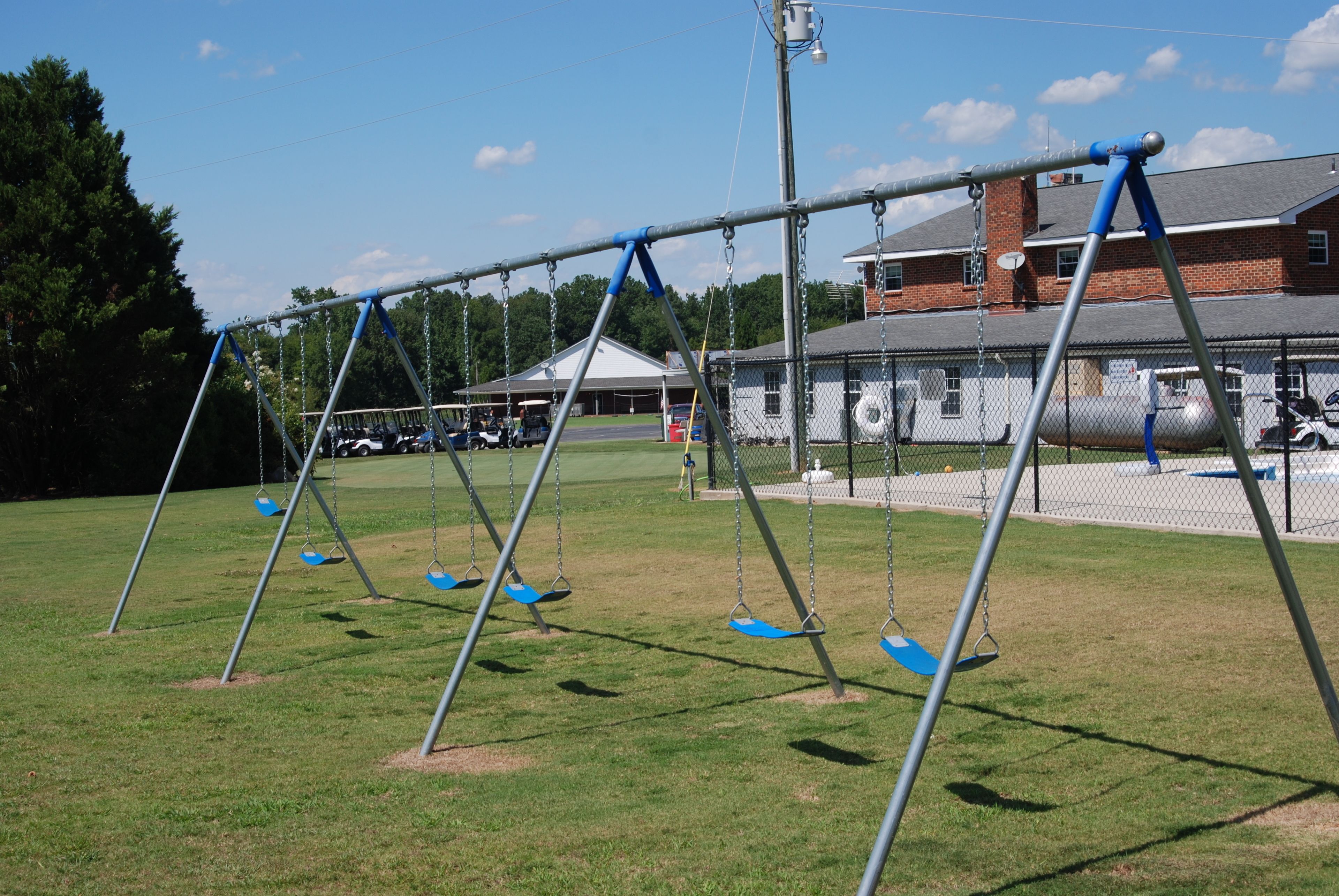 Utendørs lekeområde for barn