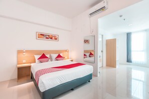 Kahden hengen standard-huone | Ilmainen Wi-Fi, vuodevaatteet