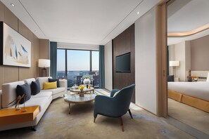 Suite, 1 Bedroom | Premium bedding, minibar, in-room safe, desk