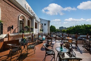 Terrace/patio - Manxin Hotel Yan'an West Road Branch (Shanghai)