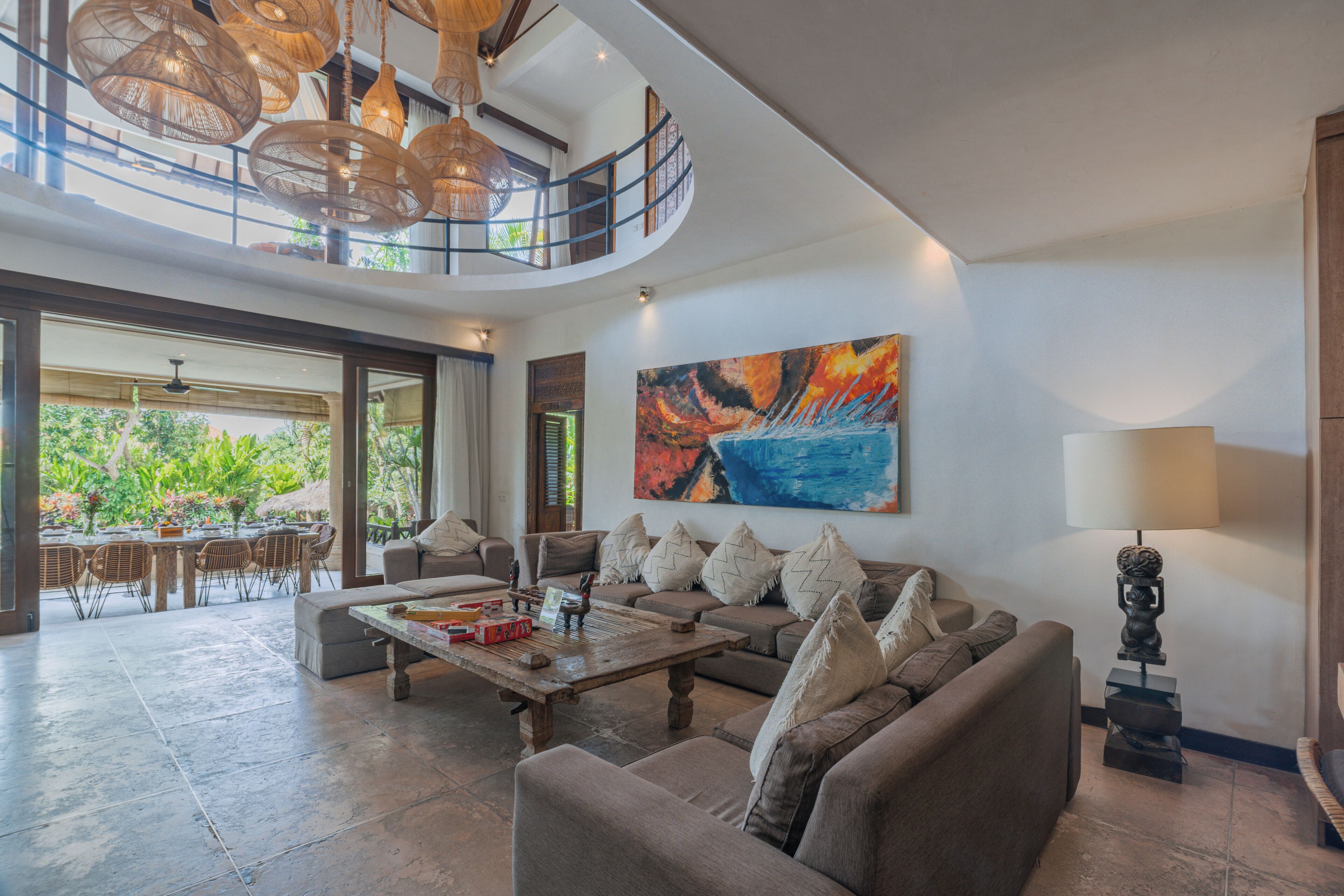 Family Villa | Living area | LCD TV