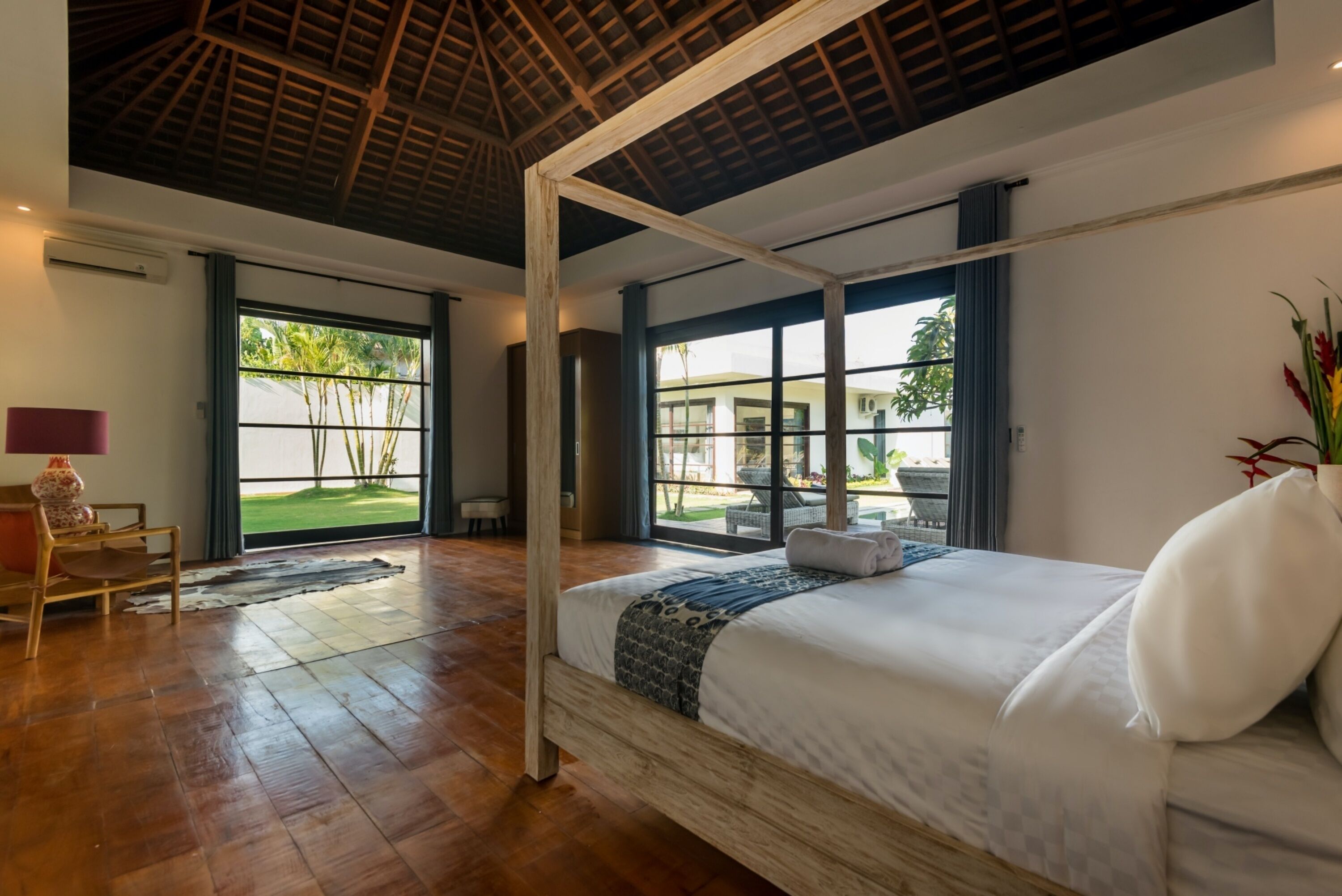 11 habitaciones y sábanas de algodón egipcio 