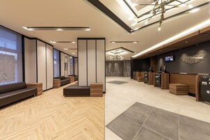 Sala de estar en el lobby