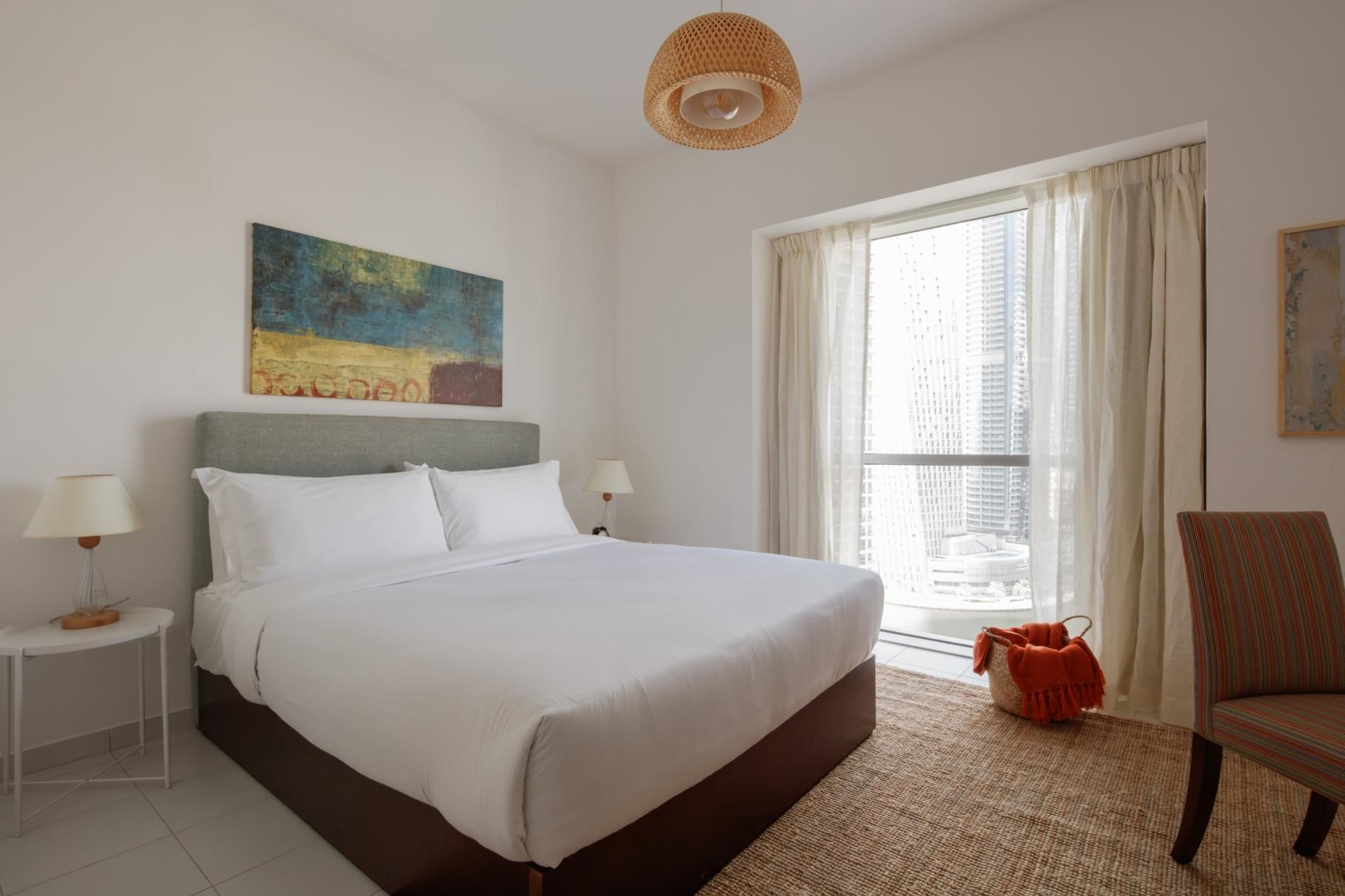 Apartment, 3 Bedrooms, Marina View | 3 bedrooms, in-room safe, iron/ironing board, free WiFi