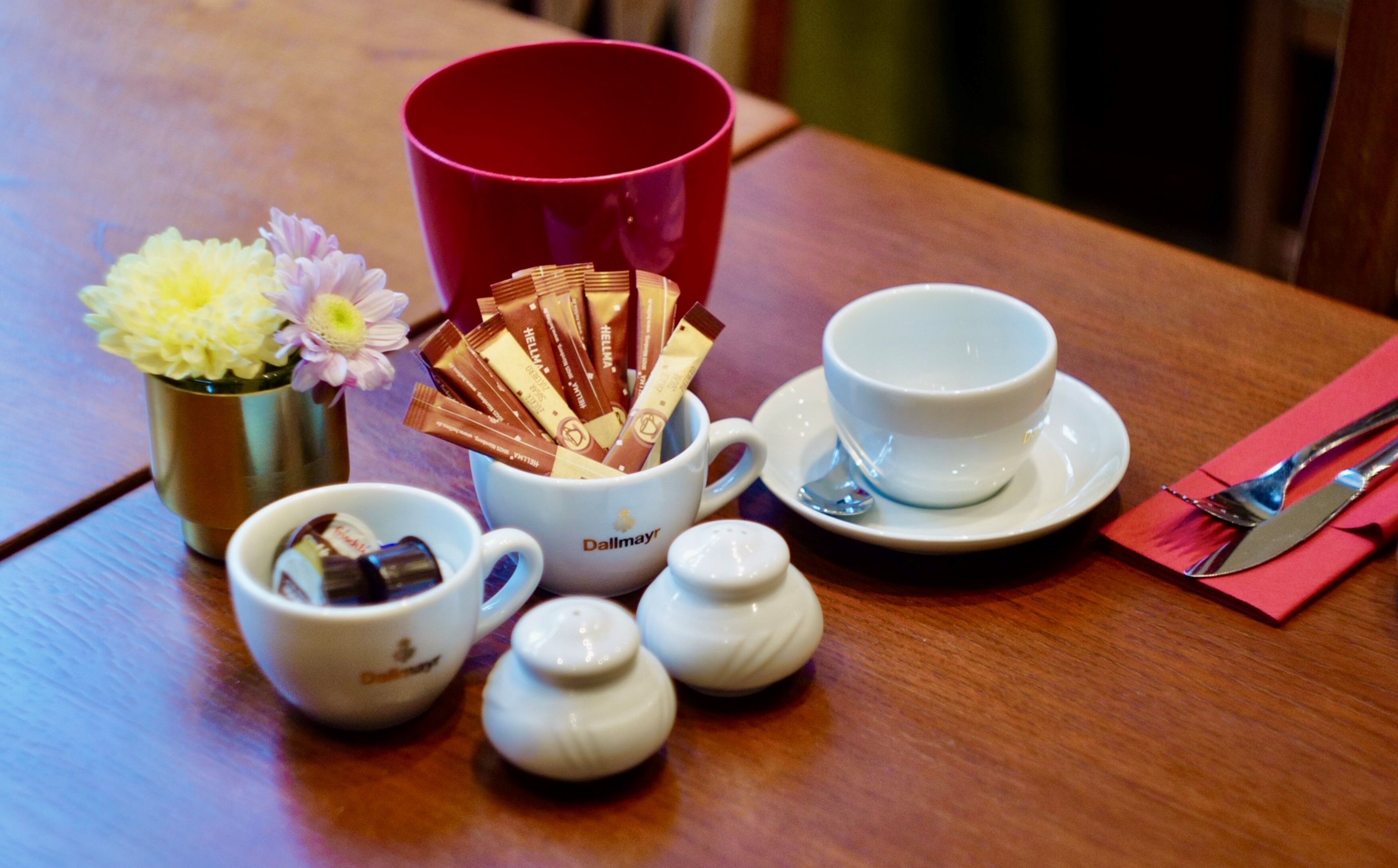 daily buffet breakfast (eur 19.50 per person)