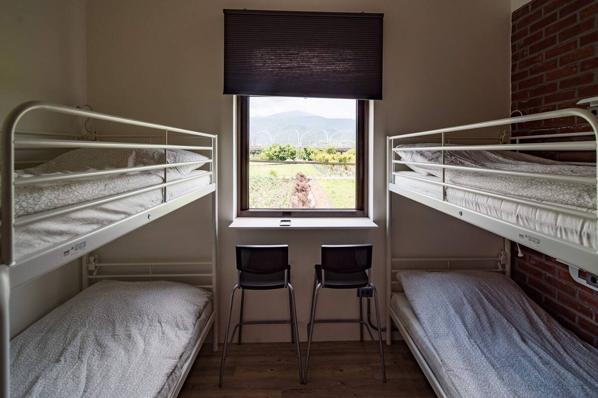 Shared Dormitory, Shared Bathroom (Bed in 4-Bed Dorm) | Blackout drapes, bed sheets
